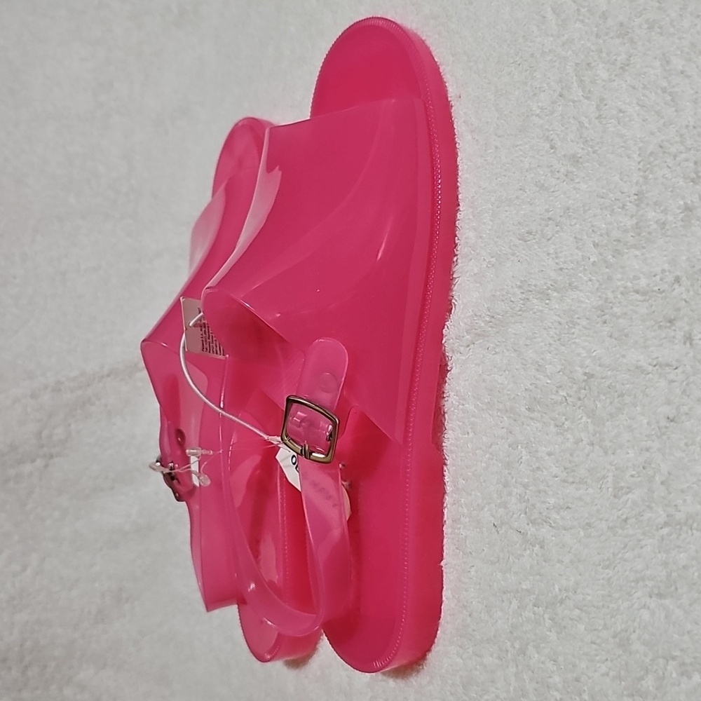Old Navy Jelly Wide-Strap Sandals for Girls Size 5Y New - Picture 4 of 11